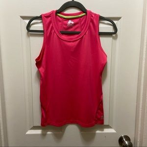 Hot pink workout top